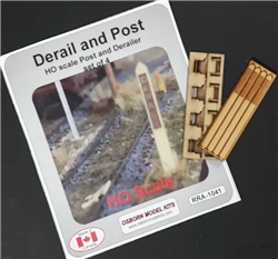 Osborn Model Kits 1041 HO Derail 4Pk