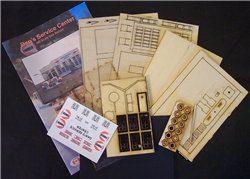 Osborn Model Kits 1045 HO Gas Station Kit