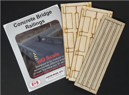 Osborn Model Kits 1055 HO Concrete Bridge 2Sec Kit