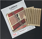 Osborn Model Kits 1058 HO Ladders 10 pk Kit