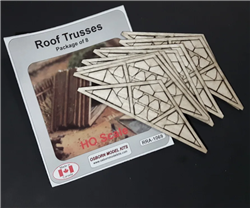 Osborn Model Kits 1069 HO Roof Truss 8/Pkg