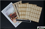 Osborn Model Kits 1070 HO Flat Car Lumber Load Kit