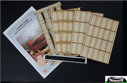 Osborn Model Kits 1070 HO Flat Car Lumber Load Kit