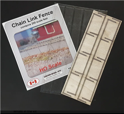Osborn Model Kits 1071 HO Chain Link Fence 4Sec Kit