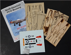 Osborn Model Kits 1074 HO P51D Mustang Kit