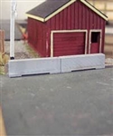 Osborn Model Kits 1087 HO Concrete Barriers 16Pk Kit