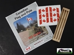Osborn Model Kits 1093 HO Canadian Flag&Pole 3Pk
