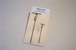 Osborn Model Kits 1099 HO Utility Poles 8Pk Kit