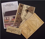 Osborn Model Kits 1103 HO Four Bedroom Home Kit