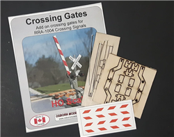Osborn Model Kits 1114 HO Add On Crossing Gates Kit