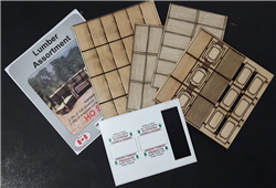 Osborn Model Kits 1116 HO Lumber Assortment
