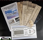Osborn Model Kits 1123 HO Lobster Boat Kit