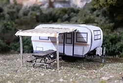 Osborn Model Kits 1126 HO Travel Trailer Kit