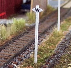 Osborn Model Kits 3047 N CP Whistle Post 5 Sets Kit