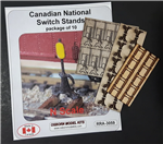 Osborn Model Kits 3059 N CN Switch Posts 10 pk Kit