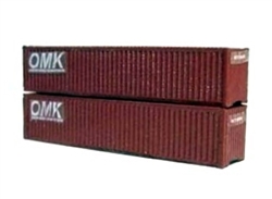 Osborn Model Kits 3064 N 40' Intermodal Container 2 pk Kit