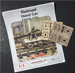 Osborn Model Kits 3107 N Hand Car 2 pk Kit