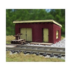 Osborn Model Kits 3108 N Maintenance Of Way Shed Kit