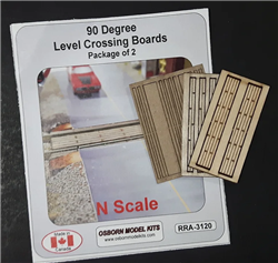 Osborn Model Kits 3120 N Crossing Boards 2 pk Kit