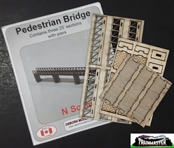Osborn Model Kits 3133 N Walking Bridge 2 Sects Kit