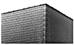 Pikestuff 1008 HO Cap Tiles For Concrete Sheets