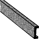 Plastruct 90046 ABS Channels 5/16x 24" Pkg 4