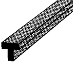 Plastruct 90082 ABS Tee 1/16 x 10"