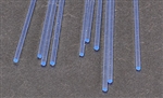 Plastruct 90252 Fluorescent Acrylic Rods Blue 3/32 x 10" Long Pkg 8