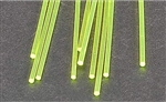 Plastruct 90262 Fluorescent Acrylic Rods Green 3/32 x 10" Long Pkg 8
