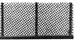 Plastruct 90451 HO Chain Link Fence Kit Mesh & Rod 48" 