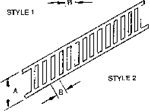 Plastruct 90495 Railing 9/16"