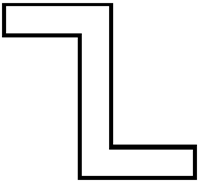 Plastruct 90595 Styrene Structural Shapes Zees 1/4 x 24" Long Pkg 5
