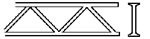 Plastruct 90655 Styrene Open Web Trusses Warren Style 2 Pkg 2 1/2 x 12"
