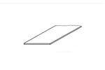 Plastruct 91102 Styrene Sheet 7 x 12" .020" Pkg 7