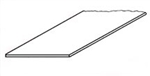 Plastruct 91250 Clear Plastic Sheet Copolyester 0.01 x 7 x 12" Pkg 3