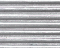 Plastruct 91521 G Patterned Sheets Siding Corrugated 0.02 x 7 x 11" Pkg 2 .187" Spacing