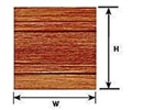Plastruct 91547 Patterned Sheets Board & Batten .020 x 7 12" Pkg 2