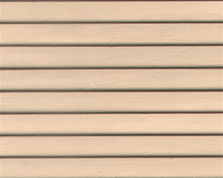 Plastruct 91554 Patterned Sheets Siding Clapboard .020 x 7 x 11" Pkg 2 White .250" Spacing
