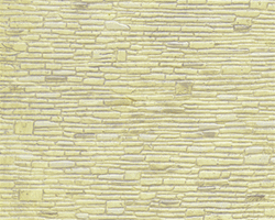 Plastruct 91561 HO Patterned Sheets Stone Random Coursed Stone .020 x 7 x 12" Pkg 2 .312" Beige Stones 