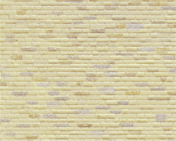 Plastruct 91590 HO Patterned Sheets Stone Dressed 0.02 x 7 x 12" Pkg 2 .212" Beige Stones