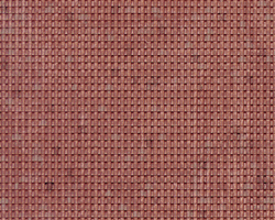 Plastruct 91640 N Patterned Sheets Roofing Spanish Tile 0.02 x 3 x 3" Pkg 2 .048" Beige Tiles