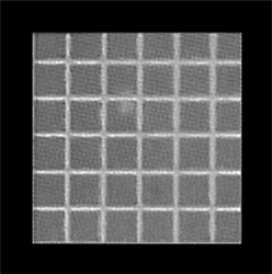 Plastruct 91742 Patterned Sheets Square Tiles Clear .020 x 7 x 12" Pkg 2 .180" Tiles