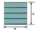 Plastruct 91769 Patterned Sheets Siding Clapboard 0.02 x 7 x 22" .312" Spacing