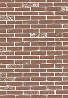 Plastruct 91881 Brown Brick Pkg 2