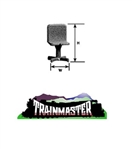 Plastruct 93779 OLC-100 Plastic Chair pkg 2