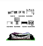 Plastruct 93789 Olds-48 Scale Desks 1 Set