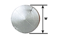 Plastruct 94877 N 1" Oil Tanks 23/64" Tall 1" Diameter