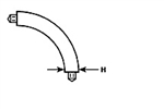 Plastruct 95113 Three-Diameter Bends Pkg 5 Fits #570-90107