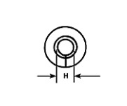Plastruct 95172 Flanges pkg 5) Fits #570-90102