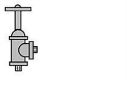 Plastruct 95534 Angle Valves Gray Butyrate Plastic Pkg 5 Fits #570-90104